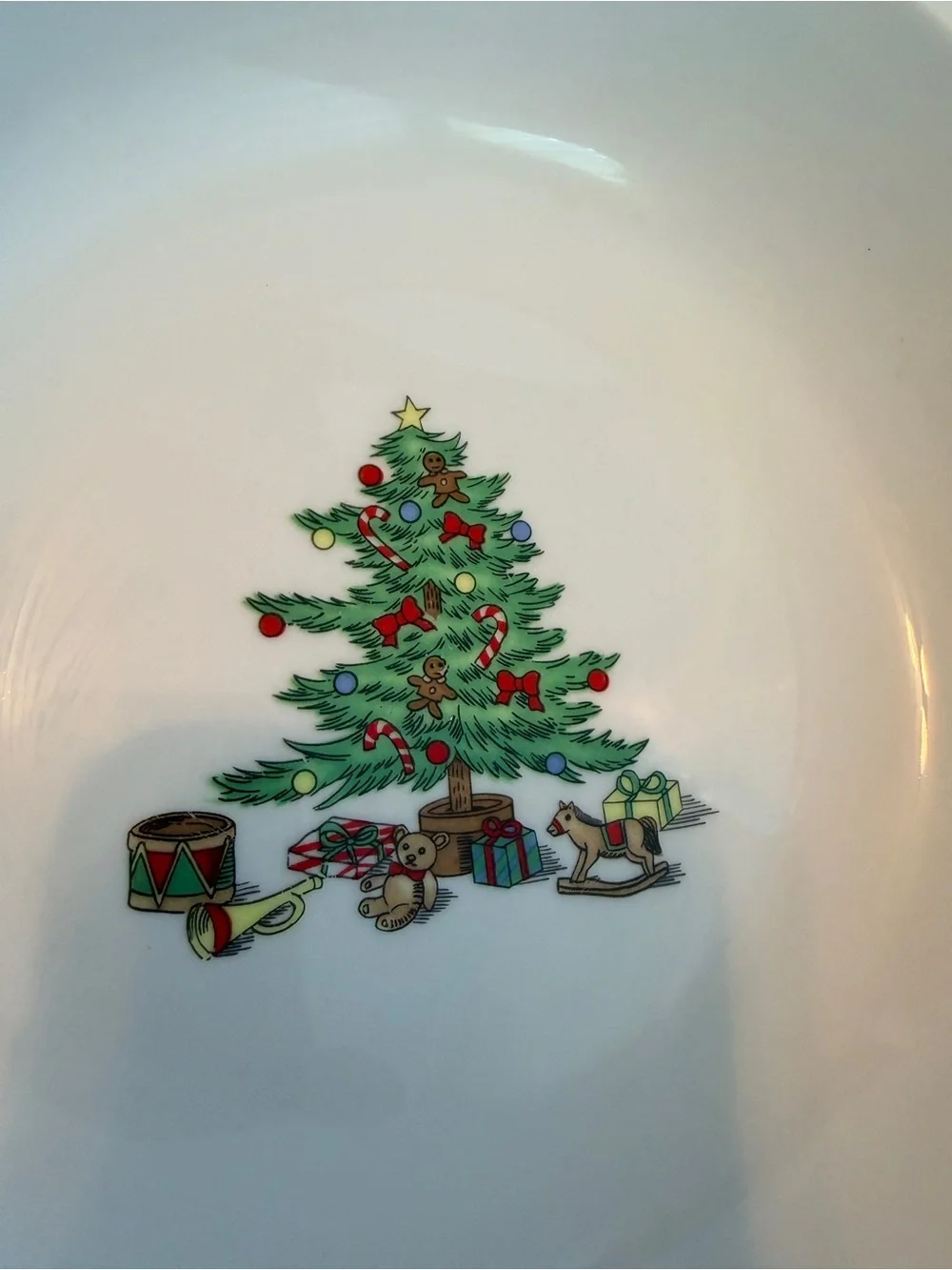 Christmas Tree Place Setting 